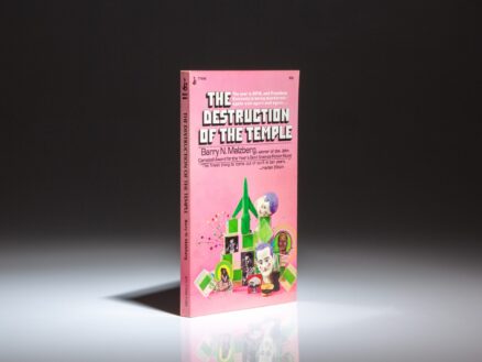 The first edition of The Destruction Of The Temple by Barry N. Malzberg.