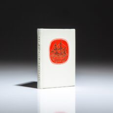 A limited edition miniature of The Mayflower Compact, published by Achille J. St. Onge in 1970.