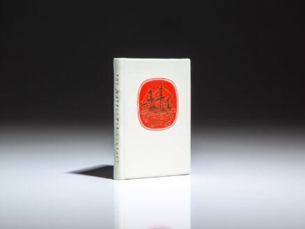 A limited edition miniature of The Mayflower Compact, published by Achille J. St. Onge in 1970.