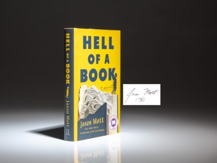 Signed first edition of Hell of a Book by Jason Mott, with a special inscription from the author.