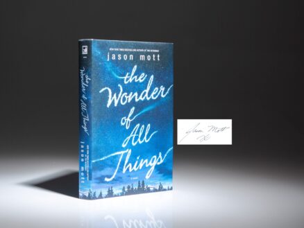 Signed first Canadian edition of The Wonder of All Things by Jason Mott.