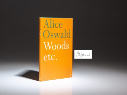 Signed first edition of Woods etc. by Alice Oswald.