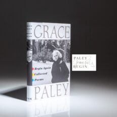 Signed first edition of Begin Again: Collected Poems by Grace Paley.
