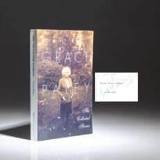 Signed uncorrected proof of The Collected Stories by Grace Paley.