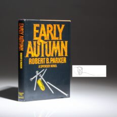 Signed first edition of Early Autumn: A Spenser Novel by Robert B. Parker.