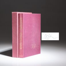 Signed limited edition of Pastime by Robert B. Parker.