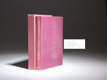 Signed limited edition of Pastime by Robert B. Parker.