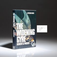 Signed first edition of The Widening Gyre by Robert B. Parker.