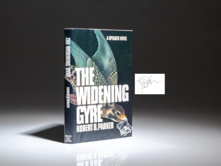 Signed first edition of The Widening Gyre by Robert B. Parker.