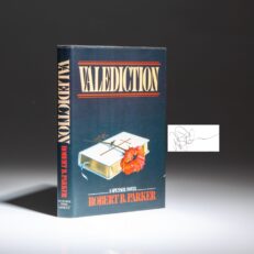 Signed first edition of Valediction, a Spencer novel by Robert B. Parker.