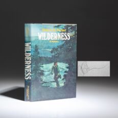 Signed first edition of Wilderness: A Novel by Robert B. Parker.