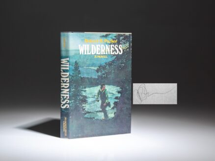 Signed first edition of Wilderness: A Novel by Robert B. Parker.