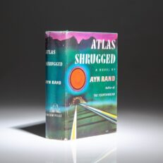 First edition, first printing of Atlas Shrugged by Ayn Rand, in the publisher's first state dust jacket.