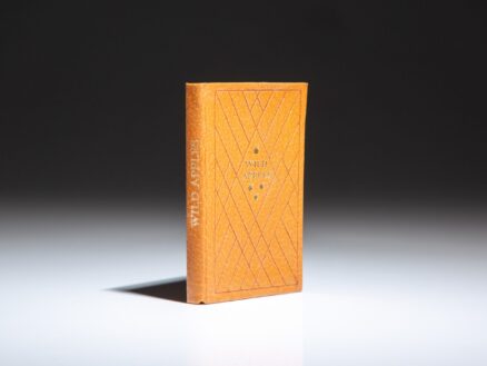 Wild Apples by Henry David Thoreau, environmentalist and nature writer, in miniature, published in 1956 and limited to 950 copies.