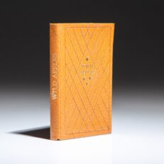 Wild Apples by Henry David Thoreau, environmentalist and nature writer, in miniature, published in 1956 and limited to 950 copies.