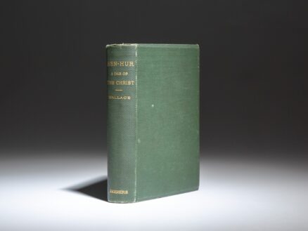 The first edition, third state of Ben-Hur by Lew Wallace.