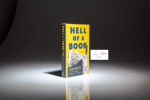 Signed first edition of Hell of a Book by Jason Mott.
