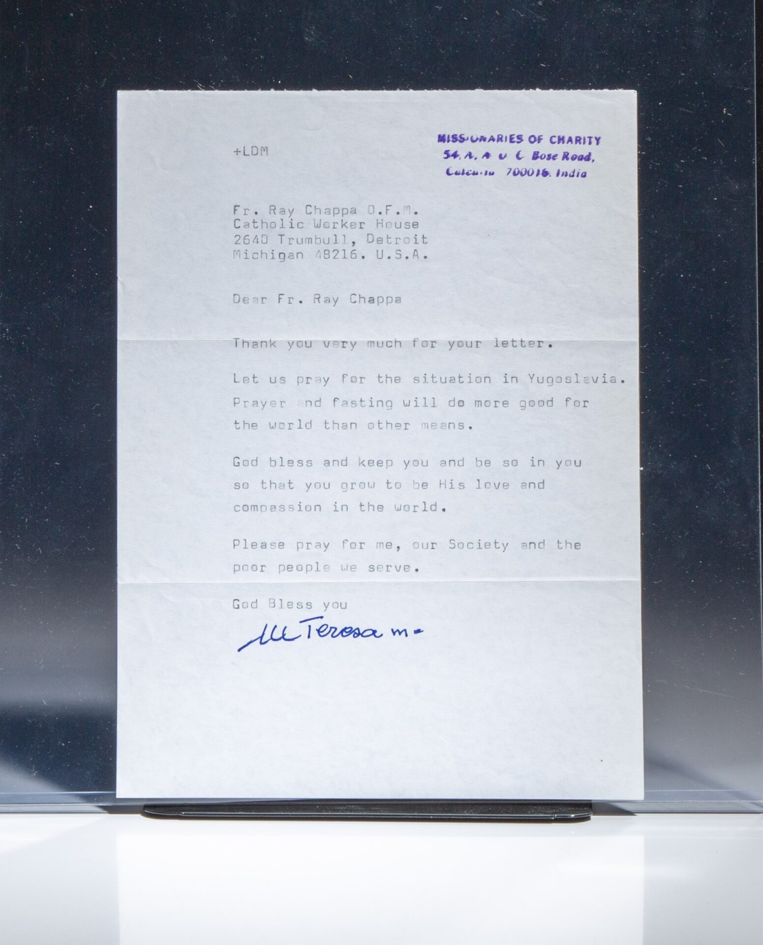 Letter from Mother Teresa - Image 5
