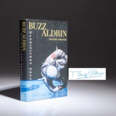First edition, first printing of Magnificent Desolation: The Long Journey Home From The Moon, signed by Apollo astronaut Buzz Aldrin.