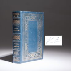 The deluxe signed edition of D-Day June 6, 1944 by Stephen E. Ambrose, from The Easton Press.