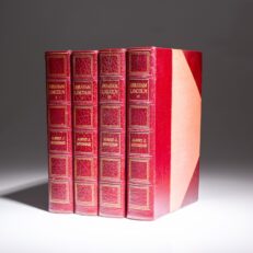 The Manuscript Edition of Abraham Lincoln 1809-1858 by Albert J. Beveridge.