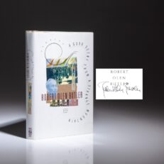 Signed first edition of A Good Scent from a Strange Mountain by Robert Olen Butler.