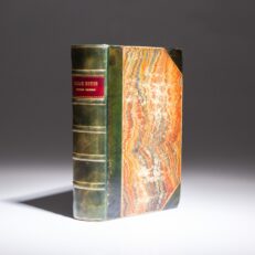 The first edition, first issue of Bleak House by Charles Dickens, complete with 40 illustrated plates by H.K. Browne.