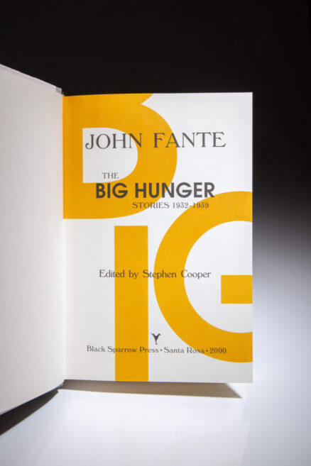 The Big Hunger, Stories 1932-1959 - Image 3