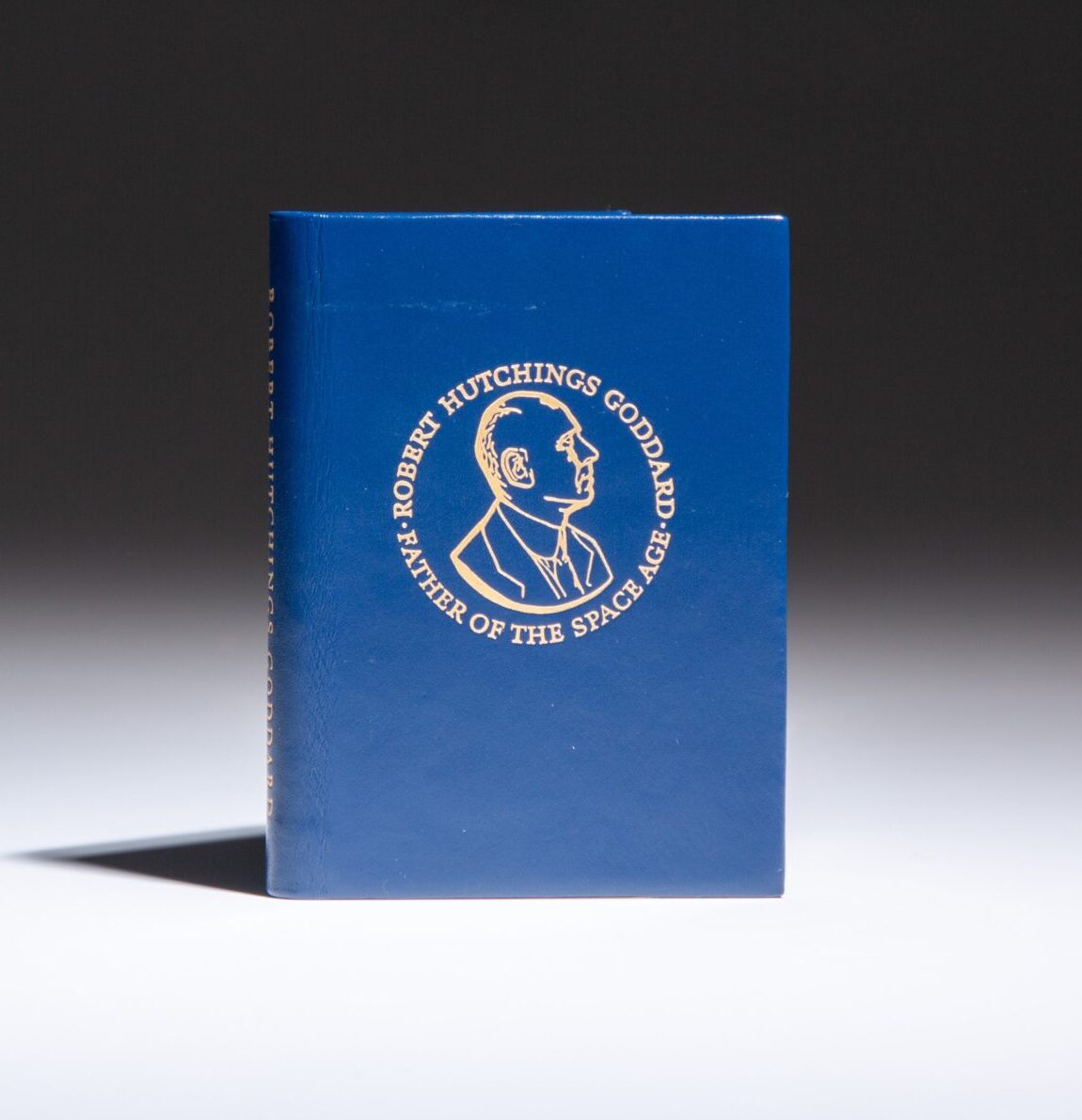 Limited edition miniature of The Autobiography of Robert Hutchings Goddard, published in 1966 by Achille St. Onge.
