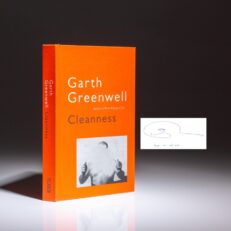 Limited edition of Cleanness by Garth Greenwell.