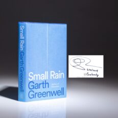 Signed first edition of Small Rain: A Novel by Garth Greenwell.