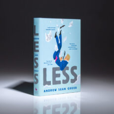 First edition of Less: A Novel by Andrew Sean Greer.