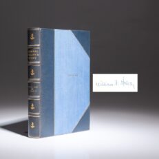 The deluxe limited edition of Admiral Halsey's Story, signed by Fleet Admiral William F. "Bull" Halsey, USN.