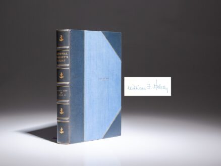 The deluxe limited edition of Admiral Halsey's Story, signed by Fleet Admiral William F. "Bull" Halsey, USN.