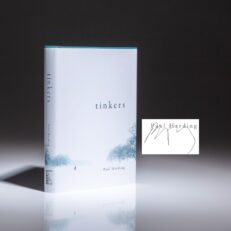 Signed limited edition of Tinkers by Paul Harding.