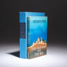 First edition, first printing of The Old Man and the Sea by Ernest Hemingway, in the first state dust jacket.