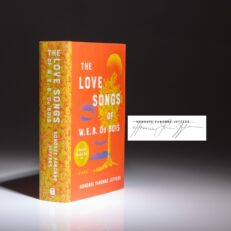 Signed first edition of The Love Songs of W.E.B. Du Bois by Honoree Fanonne Jeffers.