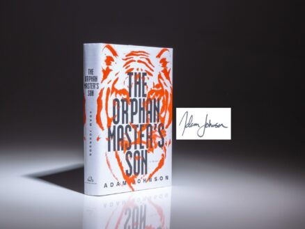 Signed first edition of The Orphan Master's Son: A Novel by Adam Johnson.