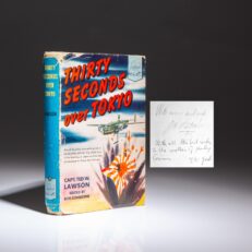 Thirty Seconds Over Tokyo by Captain Ted W. Lawson, signed by Gen. Jimmy Doolittle and Capt. Edward "Ski" York.
