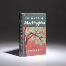 The first "Book Club Edition" of To Kill a Mockingbird by Harper Lee, with the dust jacket.