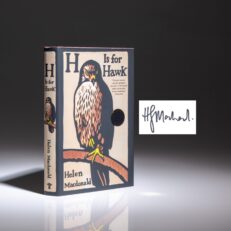 Signed first American edition of H is for Hawk by Helen Macdonald.