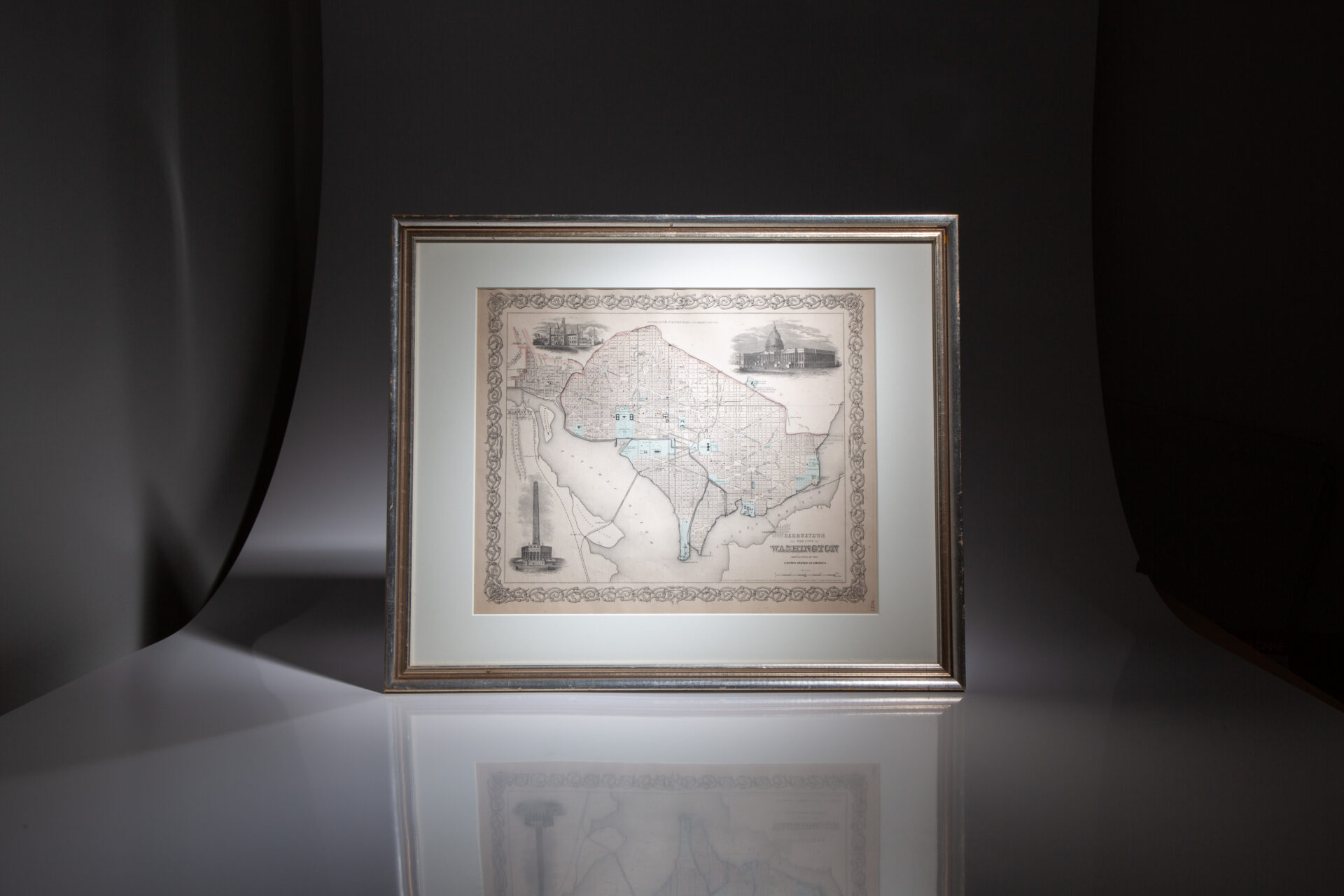 Map of Georgetown and the City of Washington The Capital of the United States of America - Image 3