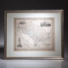 Map of Georgetown and the City of Washington by J.H. Colton & Company in 1855.