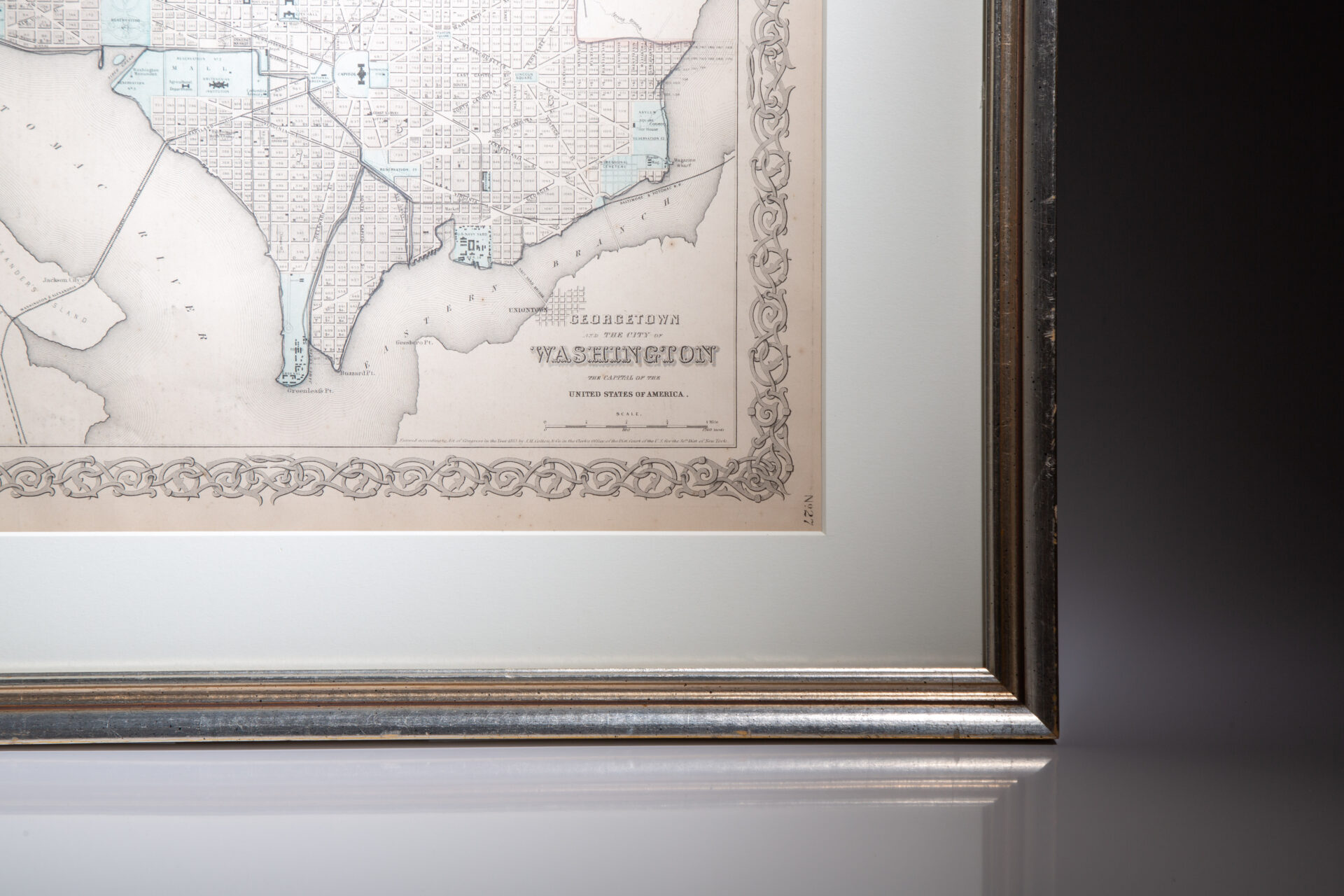 Map of Georgetown and the City of Washington The Capital of the United States of America - Image 2