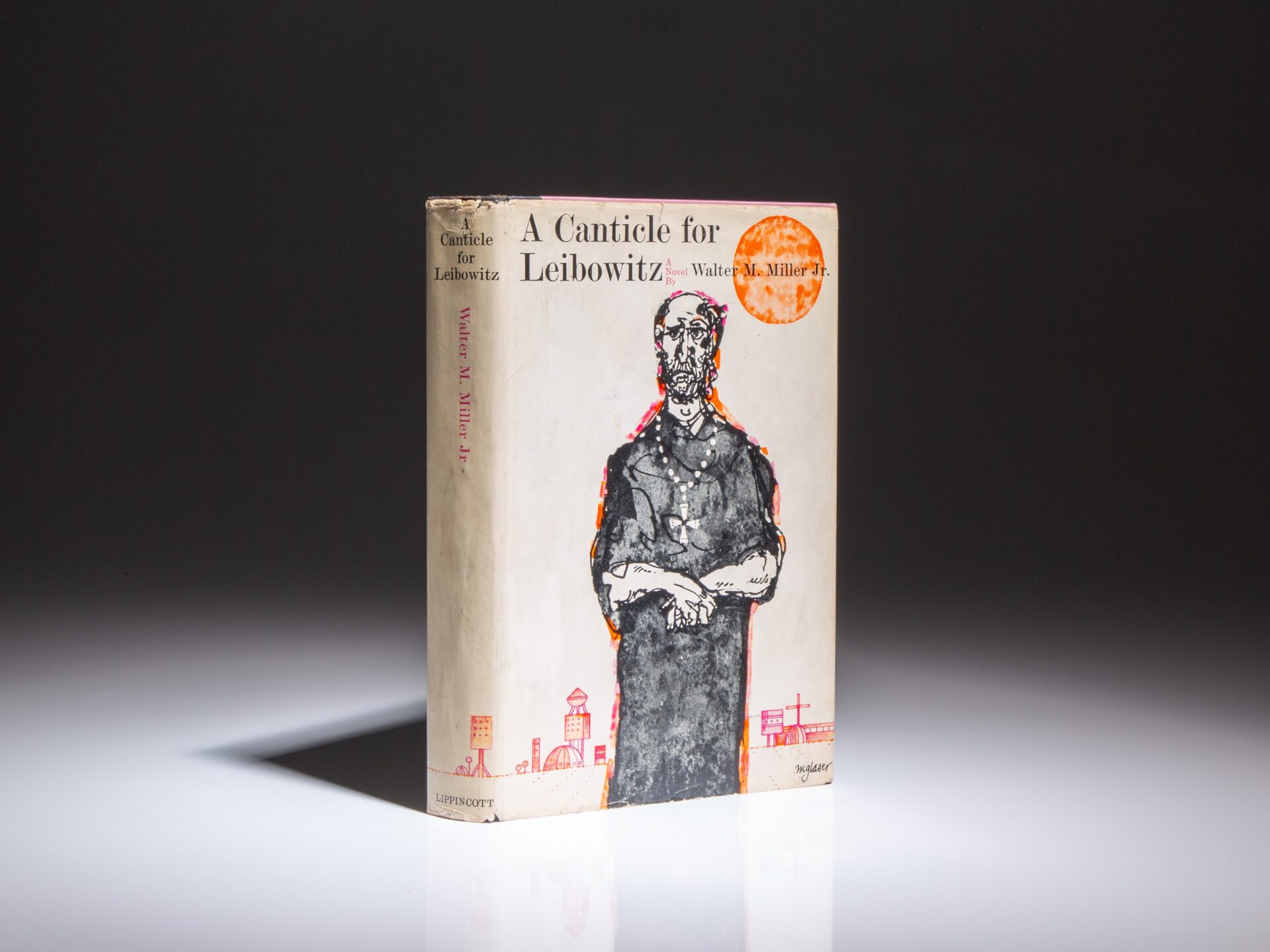 The first edition, first printing of A Canticle for Leibowitz by Walter M. Miller, Jr., in the publisher's first state dust jacket.