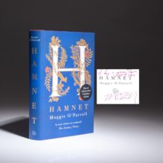 Signed limited edition of Hamnet by Maggie O'Farrell.