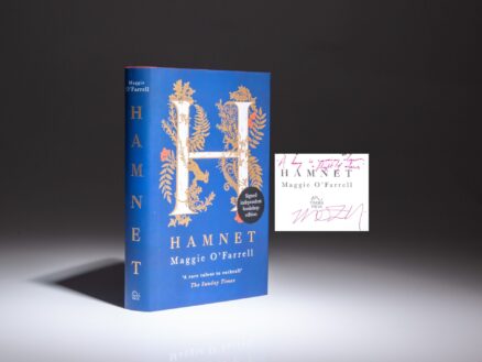 Signed limited edition of Hamnet by Maggie O'Farrell.