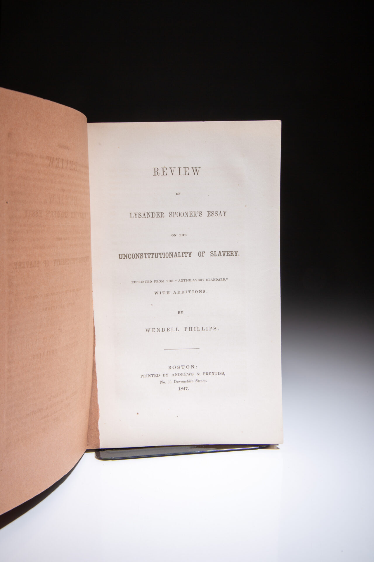 Review Of Lysander Spooner's Essay on the Unconstitutionality of Slavery - Image 2