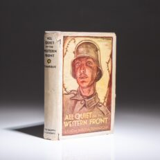 First edition of All Quiet on the Western Front by Erich Maria Remarque, in dust jacket.