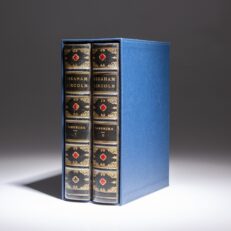 Presentation binding of Abraham Lincoln: The Prairie Years by Carl Sandburg, published in 1926.